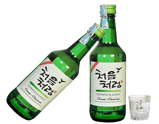 rượu Soju Chum Churum vị truyền thống của hãng Lotte