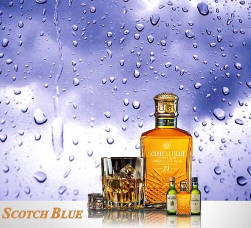 Whisky Scotch Blue 21 Years